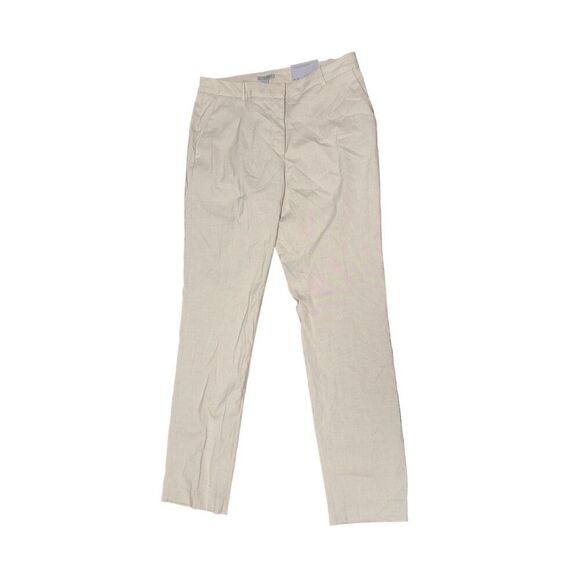 New with tags H&M women Pants Classic tan/khaki slim pants size 4 - Picture 1 of 4